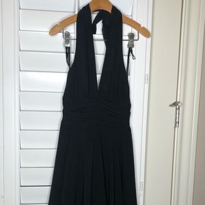 Black cocktail dress